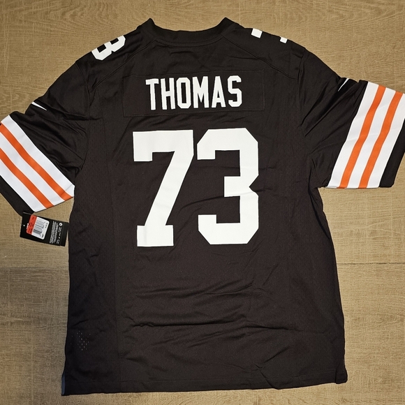 Cleveland Browns Joe Thomas 73 On Field Jersey - Picture 2 of 3